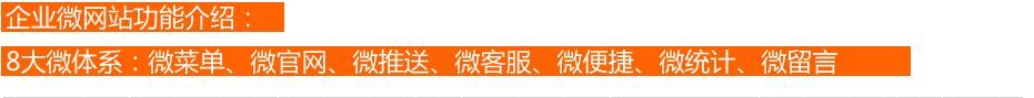 微網站建設